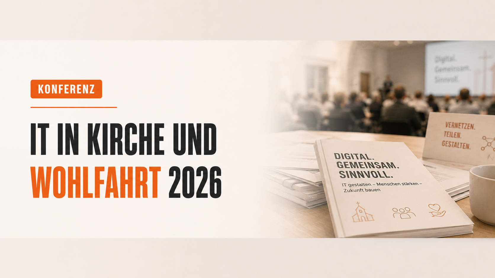 Treffe uns bei der IT-Tagung für Kirche und Wohlfahrt in Mainz!