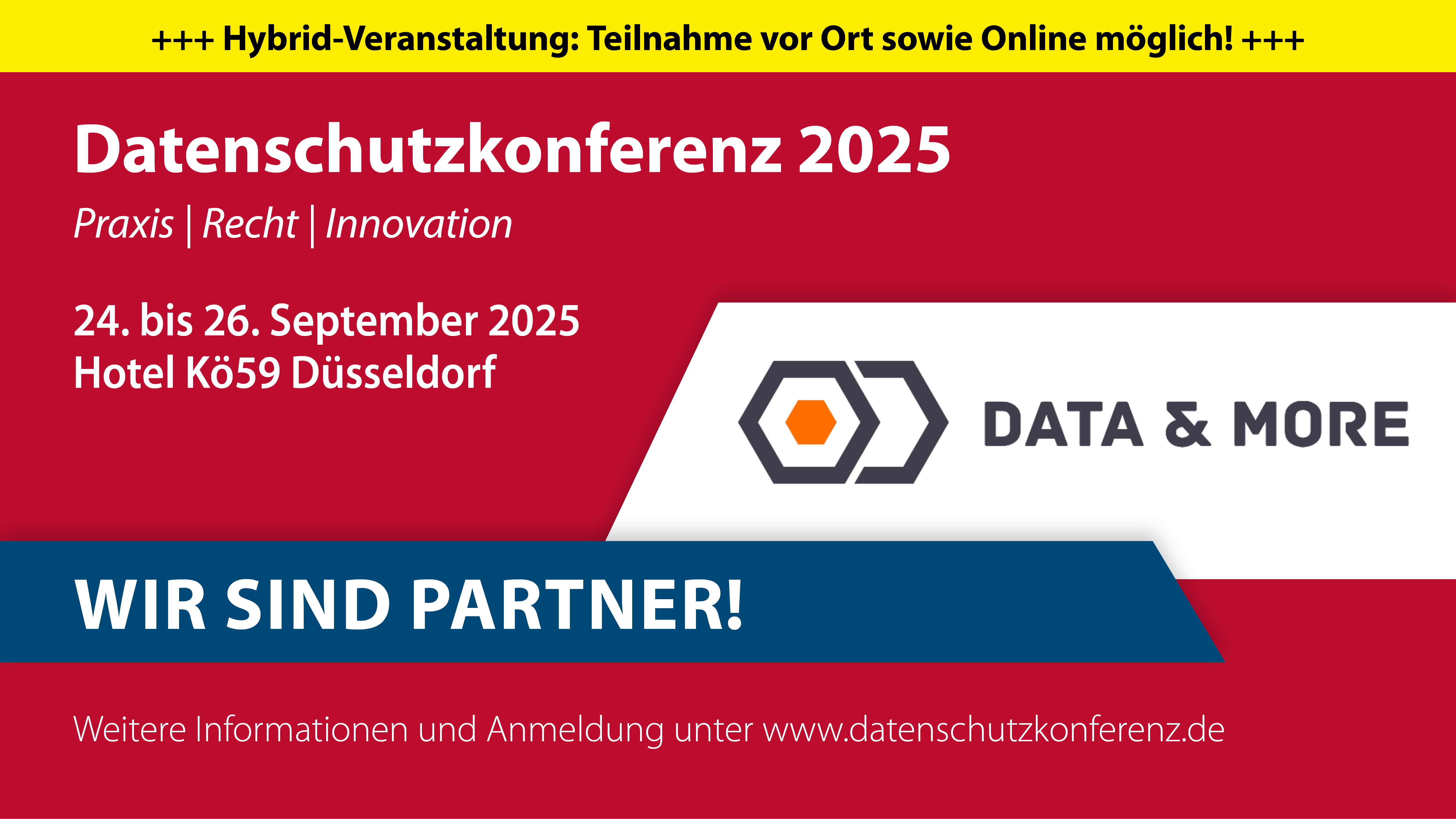 Triff uns auf der Datenschutzkonferenz 2025!